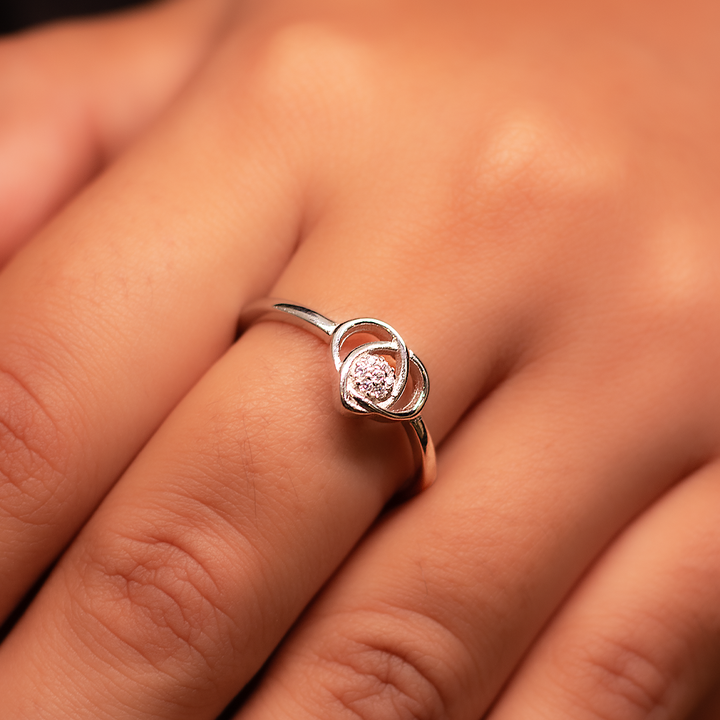 Silver Heart Ring