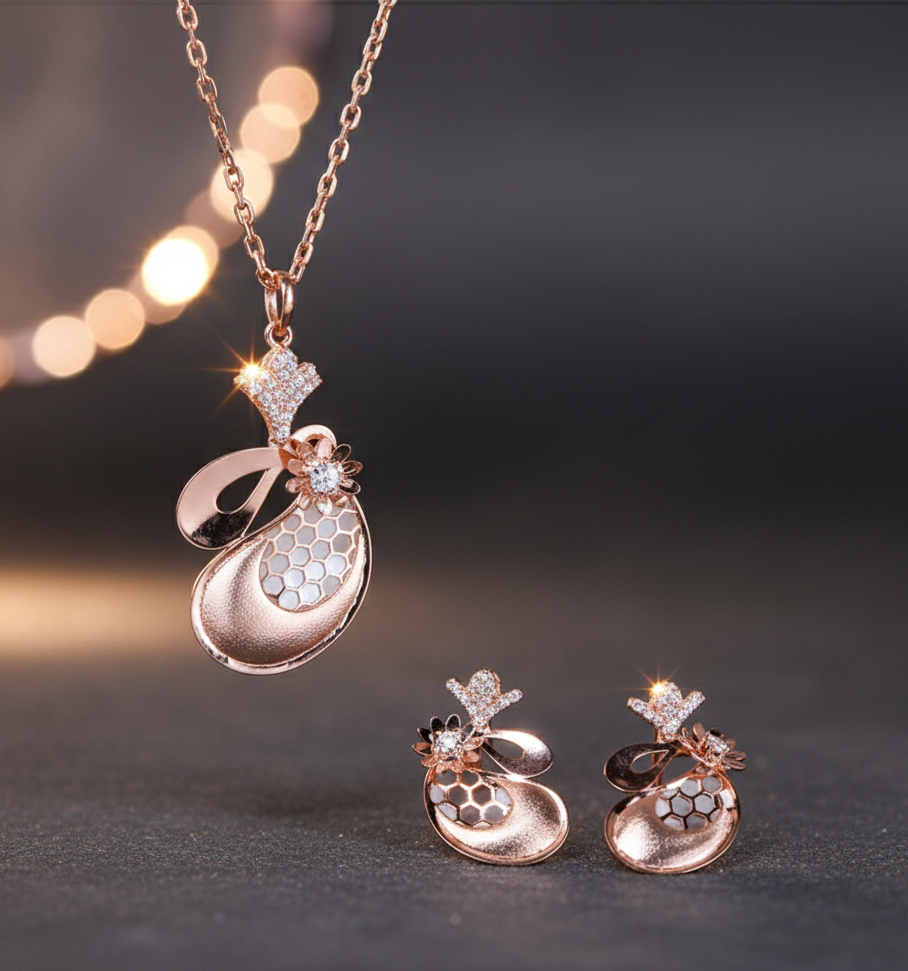 Rose Gold Elegance Set
