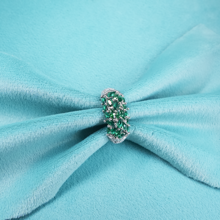 Emerald Vine Ring