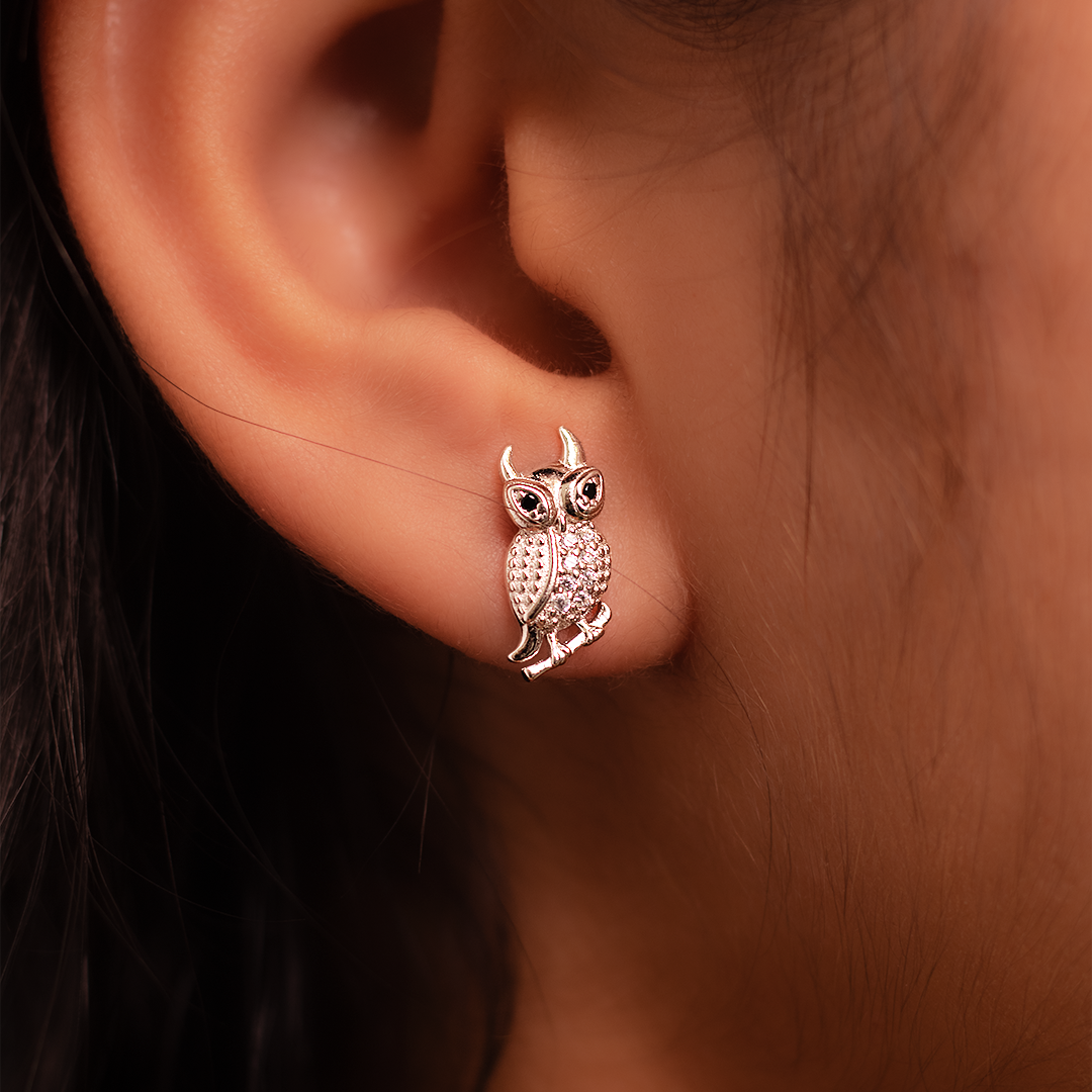 Owl Bird Earrings