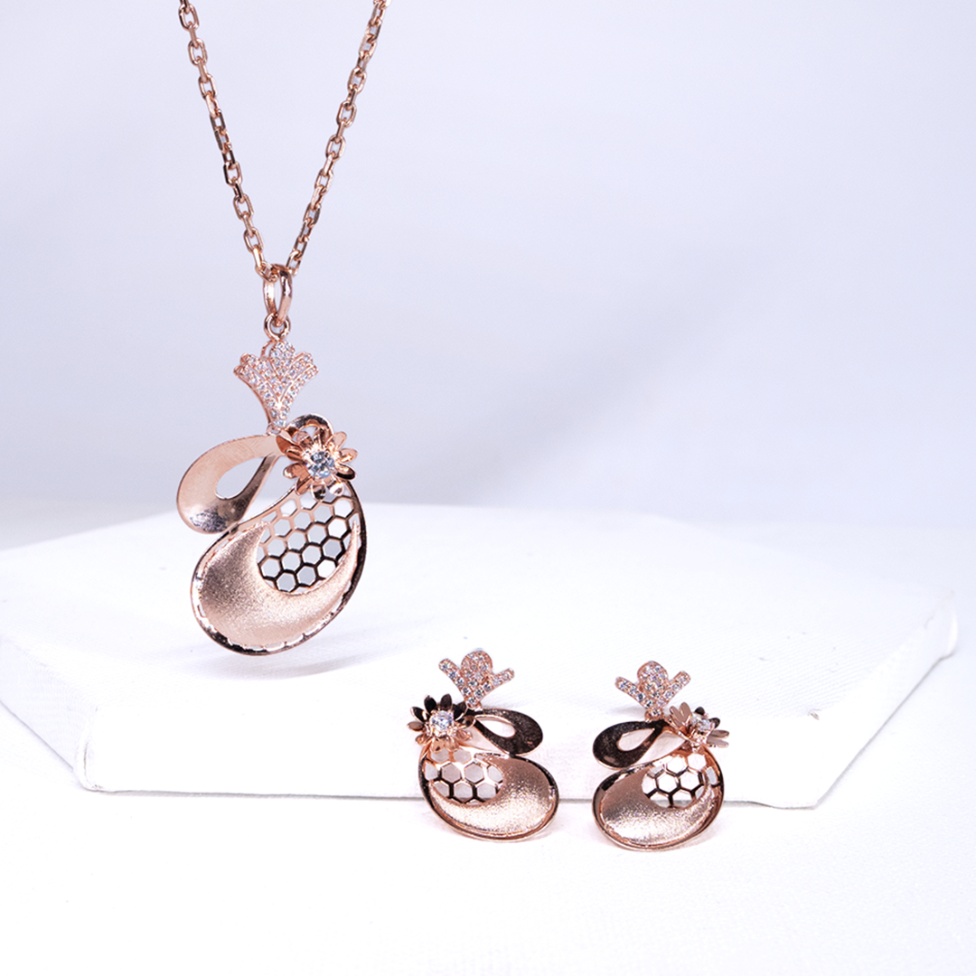 Rose Gold Elegance Set