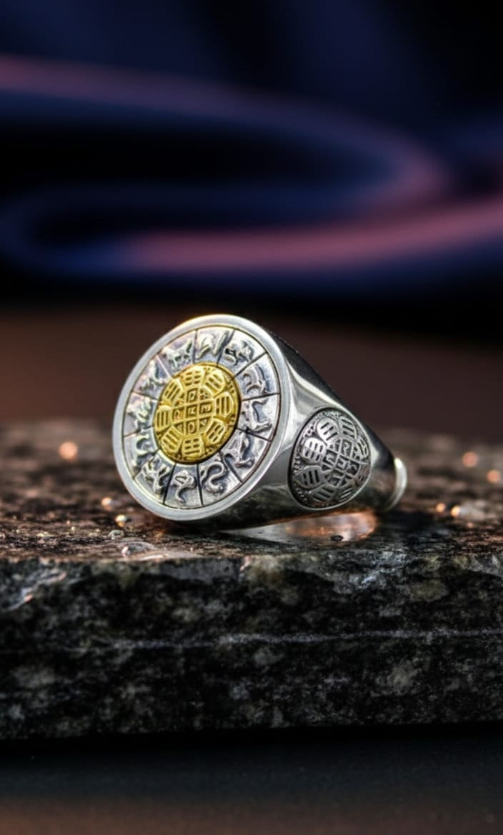 Wheel of Prosperity Ring For Him