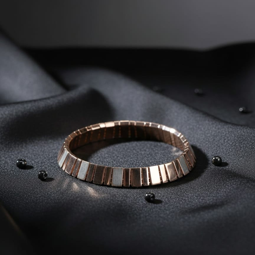 Aurora Link Silver Bracelet