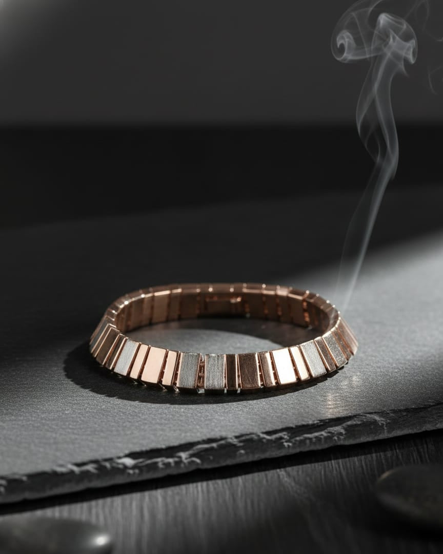 Aurora Link Silver Bracelet