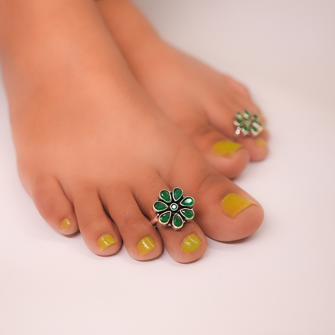 Emerald Bloom Silver Tourings