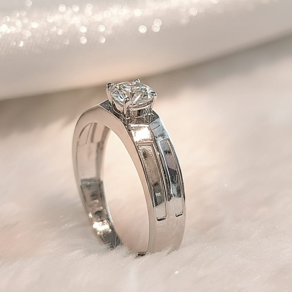 The Apex Solitaire Ring