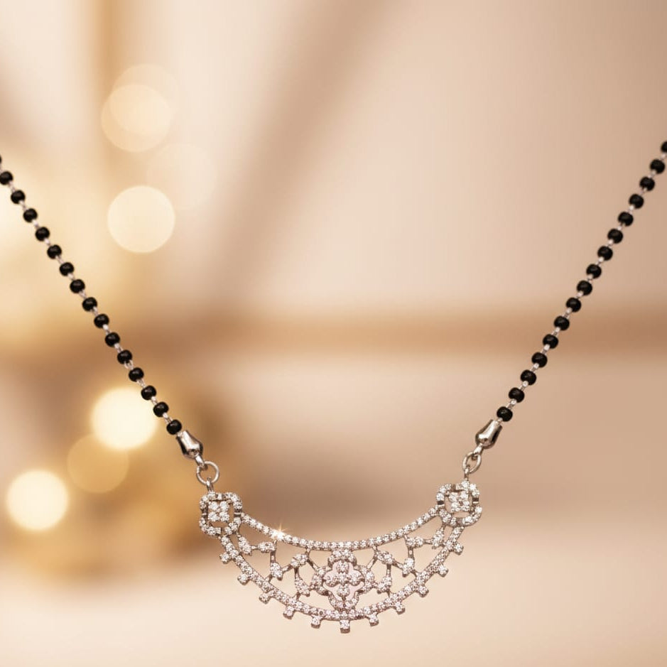 Silver Love Bond Mangalsutra