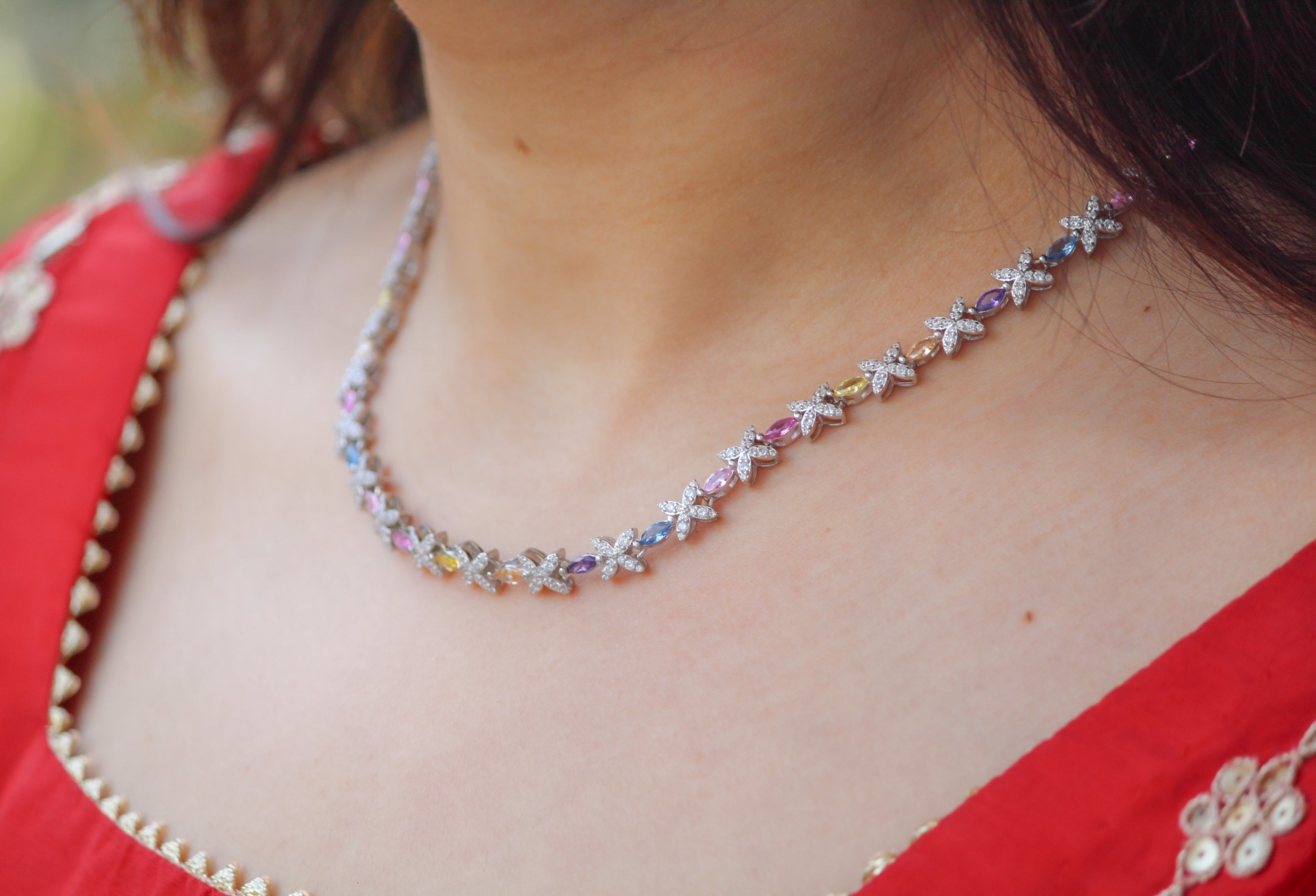 TWILIGHT BLOOM NECKLACE