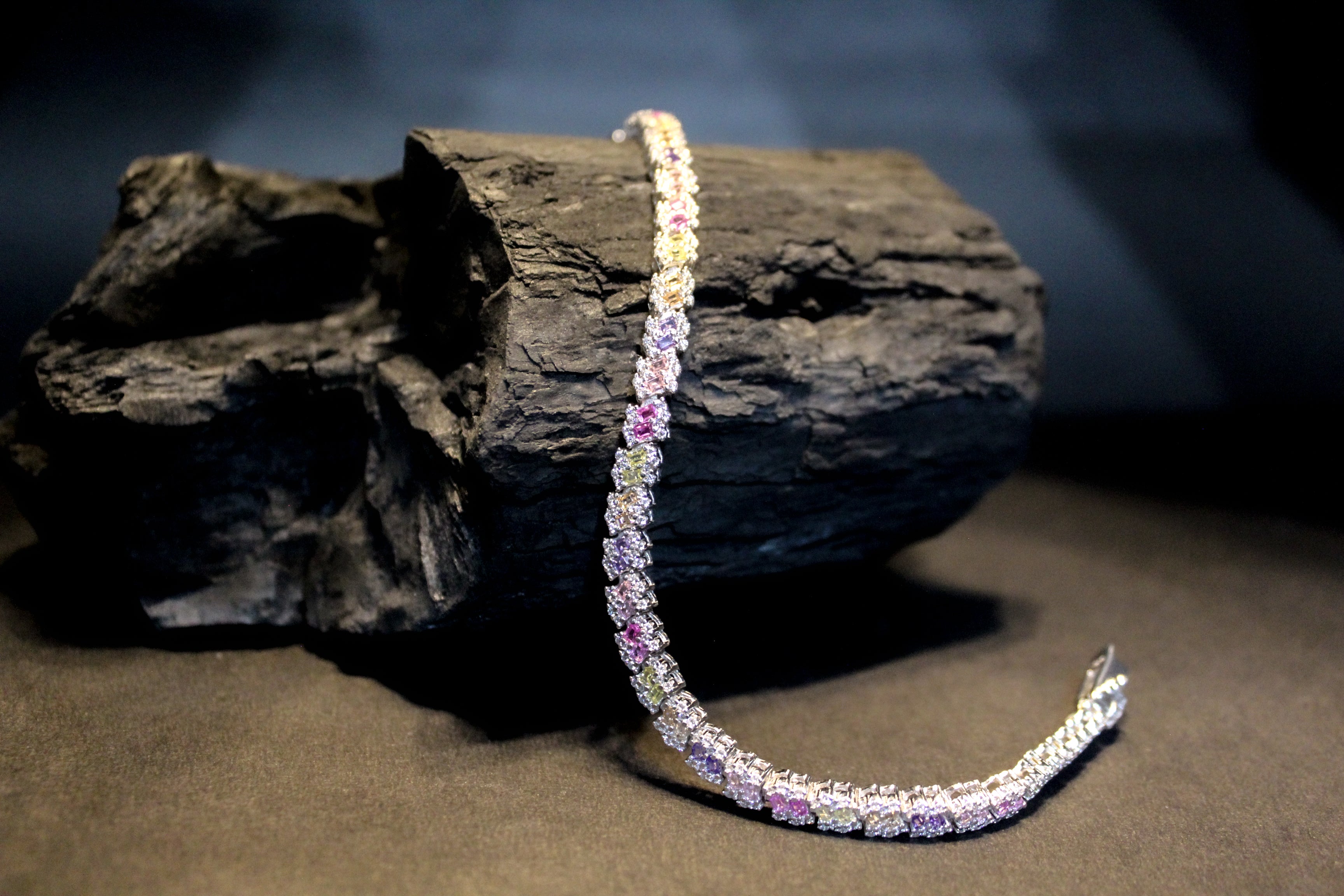 Ethereal Radiance Tennis Bracelet