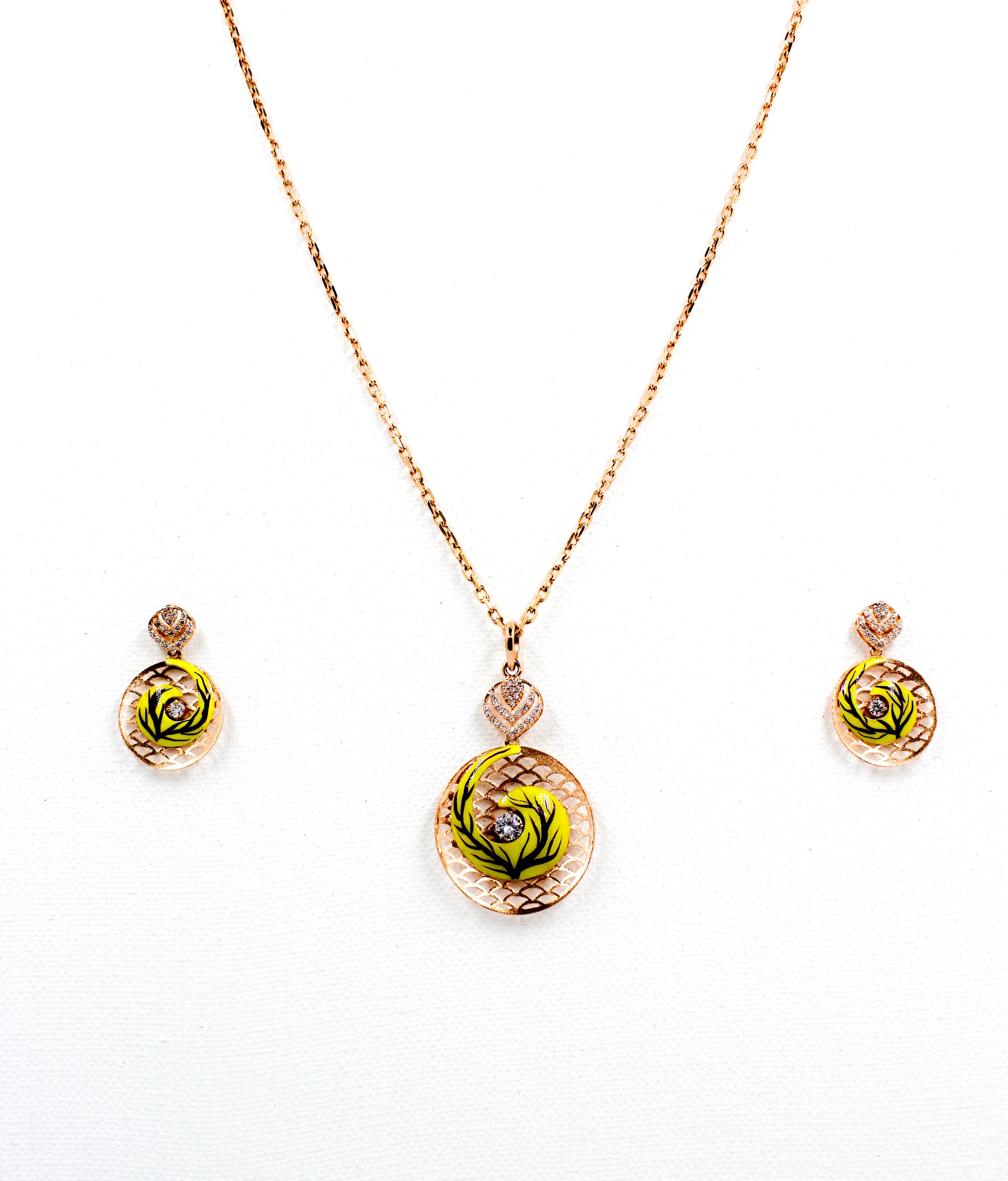 Rose Gold Bloom Harmony Set