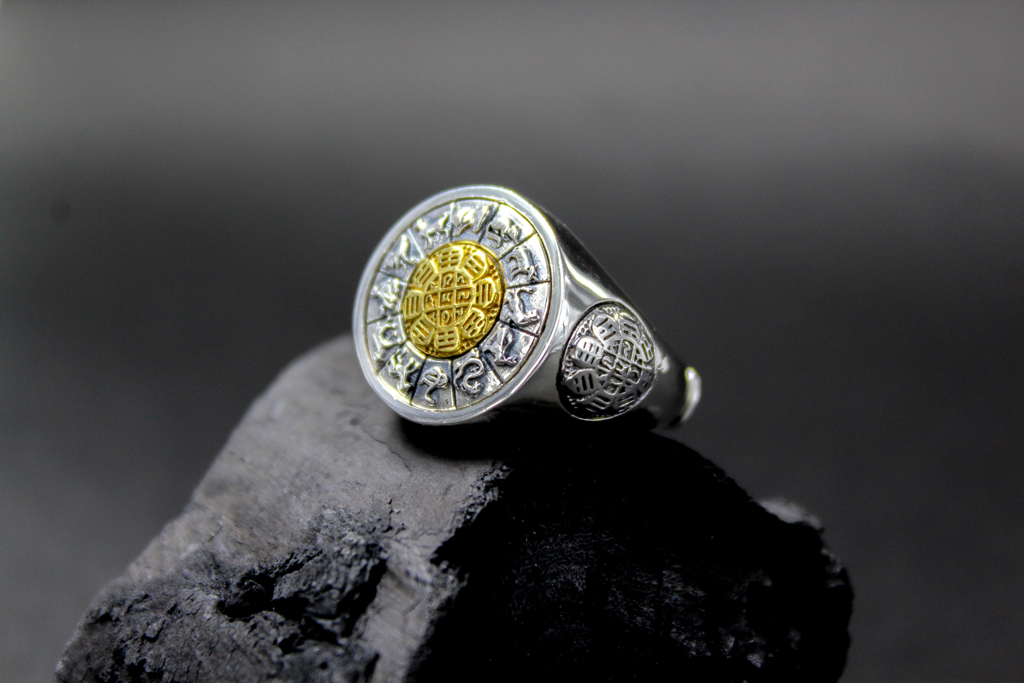 Wheel of Prosperity Ring For Him